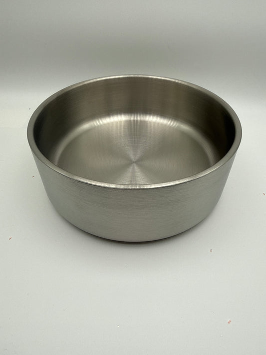 64oz stainless steel dog bowl