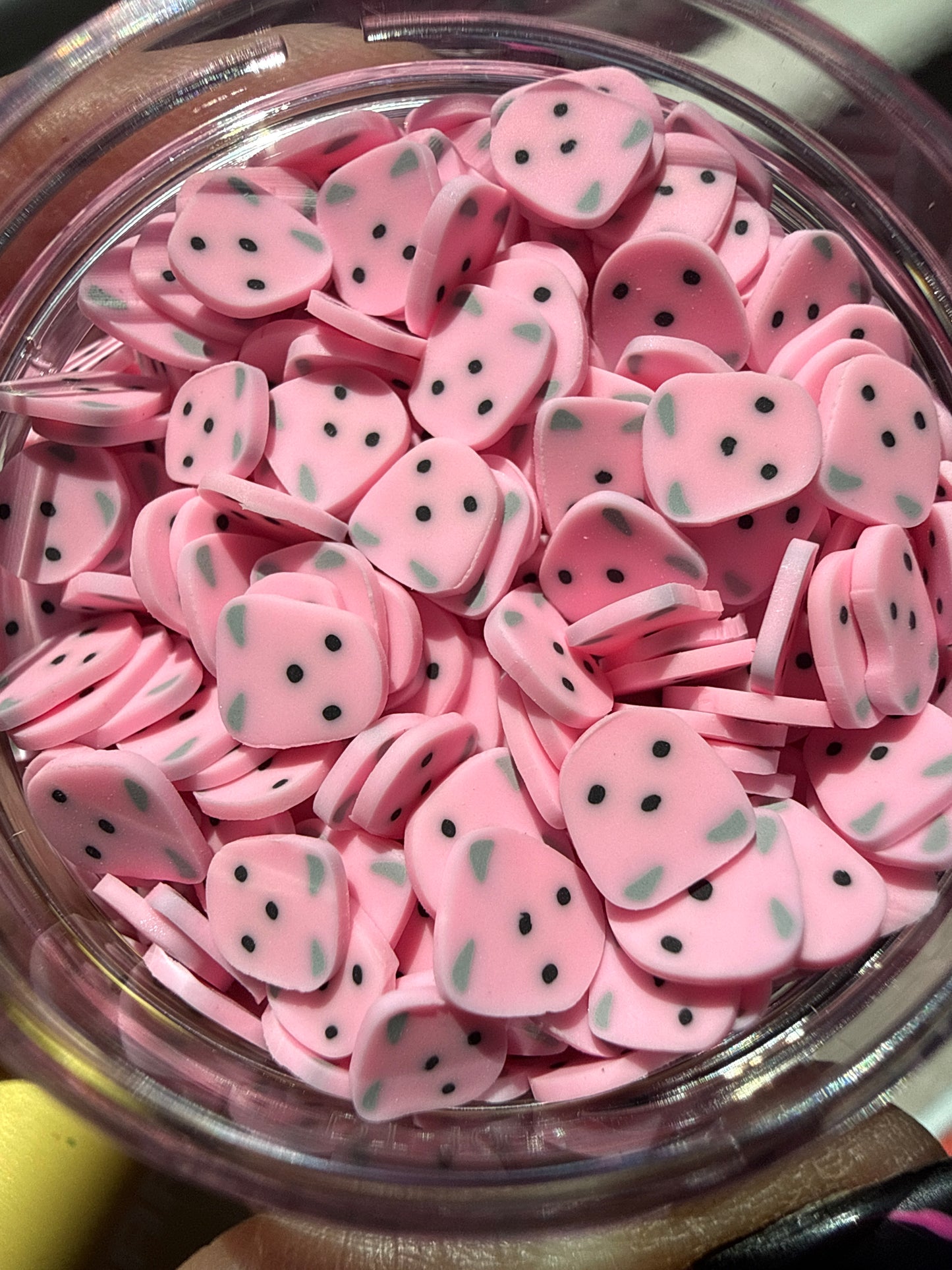 1076 Pink ghosties