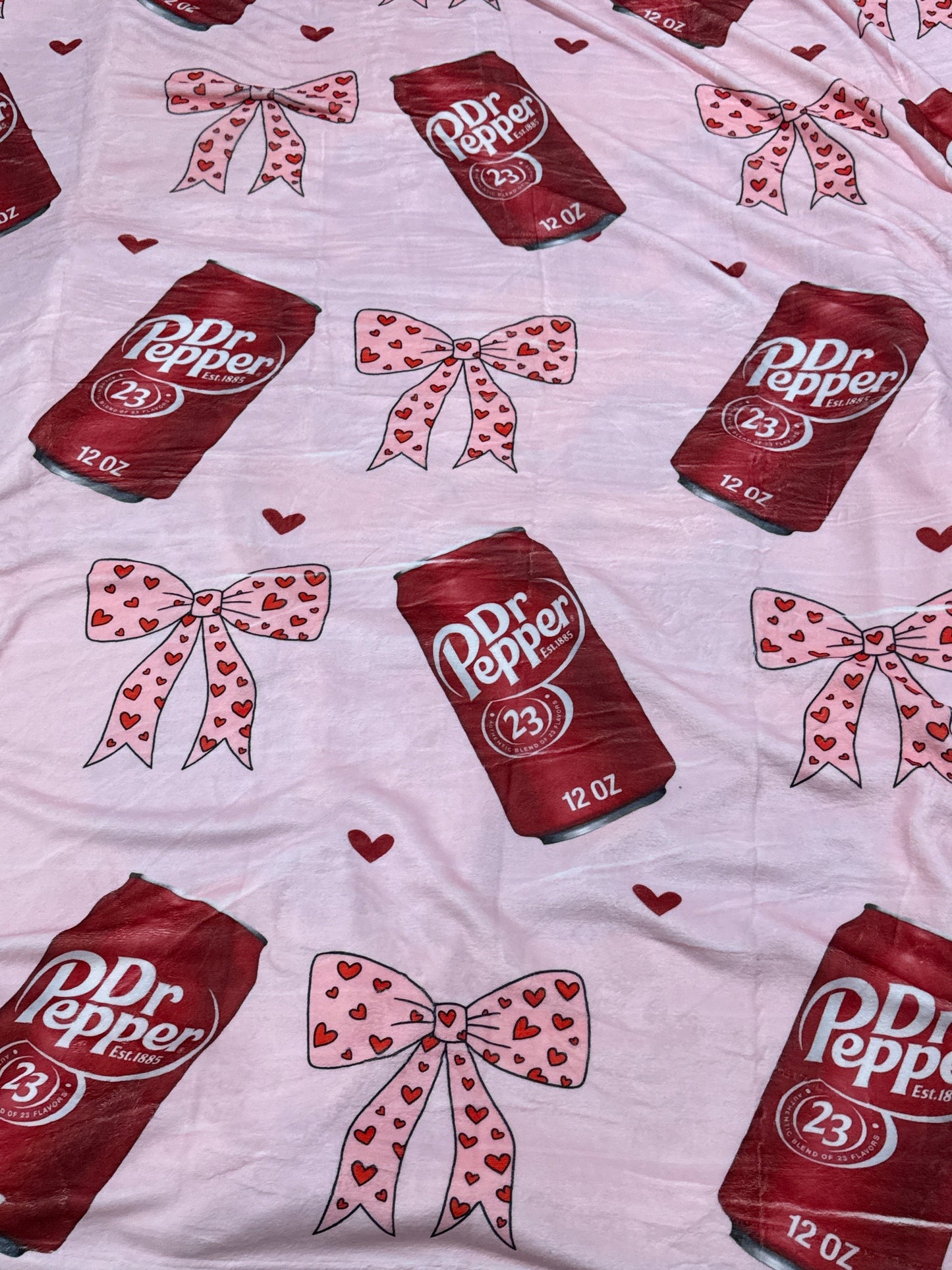 Dr Pepper and Bose super soft throw a blanket