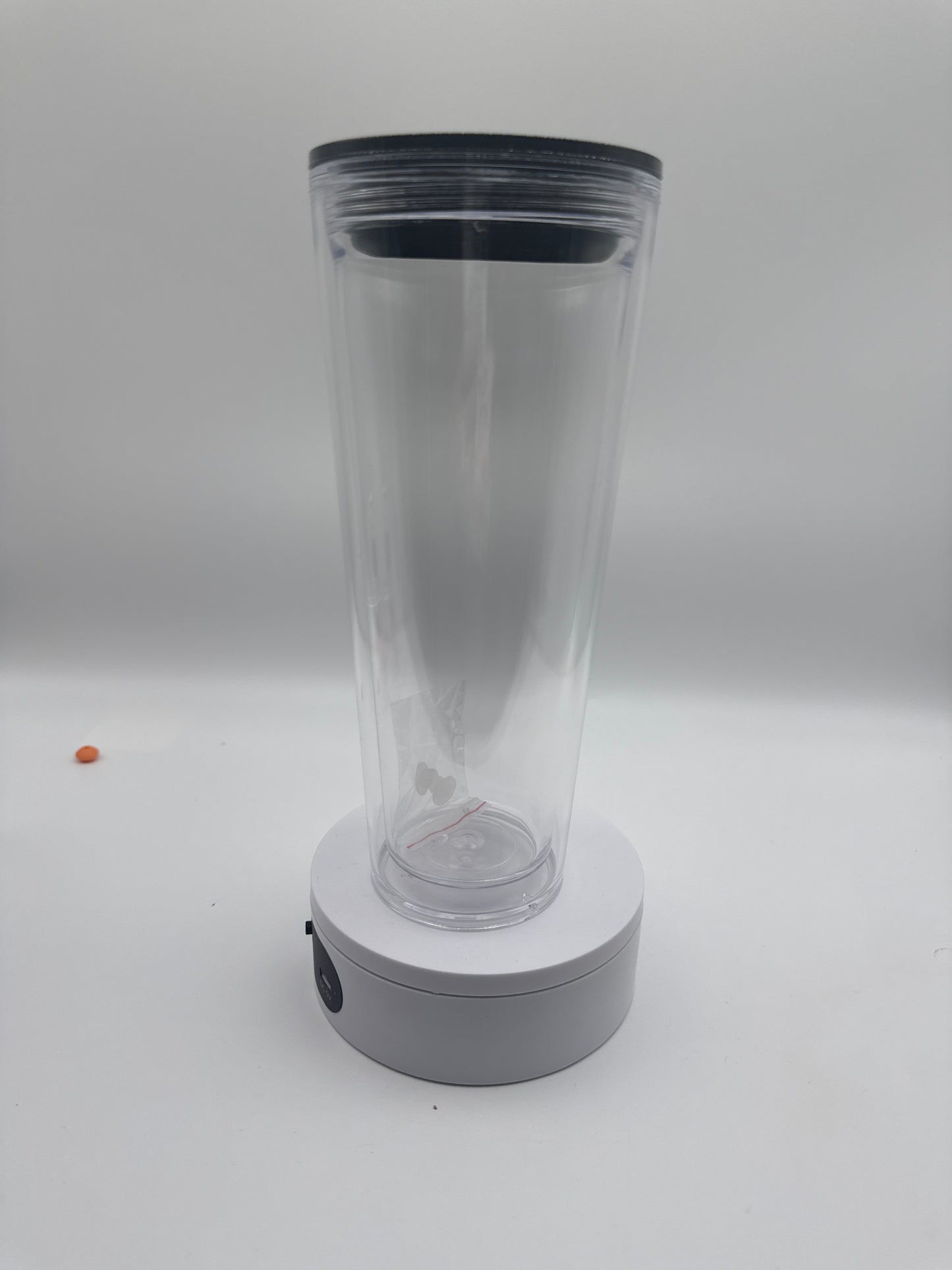24oz BLACK LID ACRYLIC TUMBLER