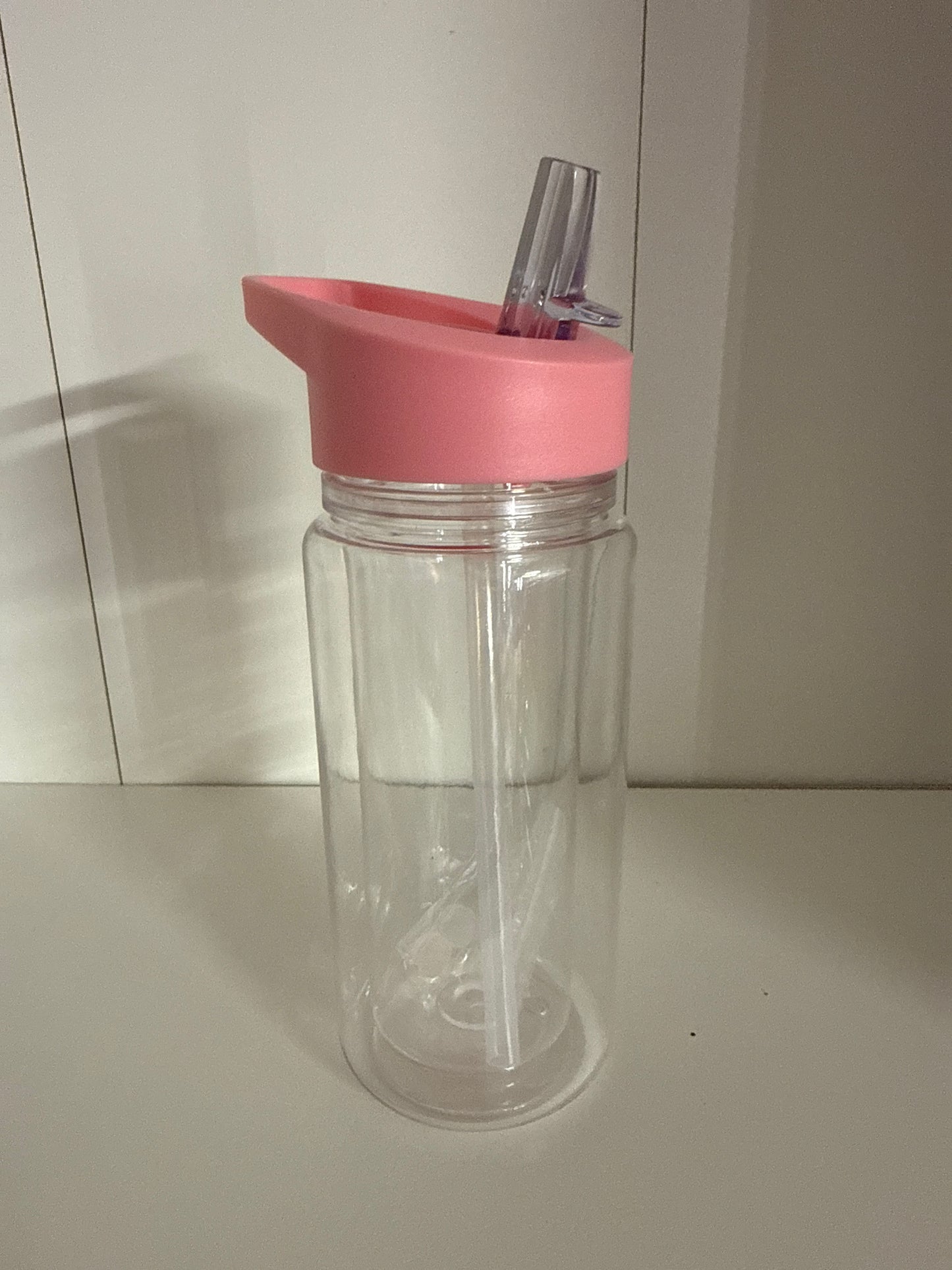 Kids Sports Bottle Pink SNOW GLOBE (Lava Approved)