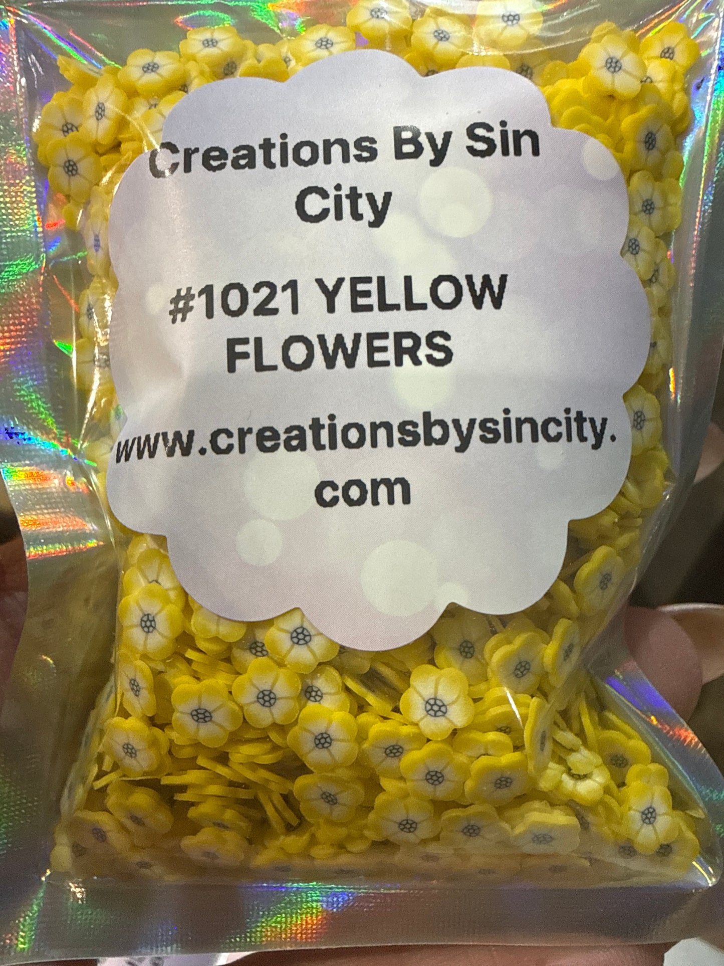 #1021 YELLOW FLOWERS