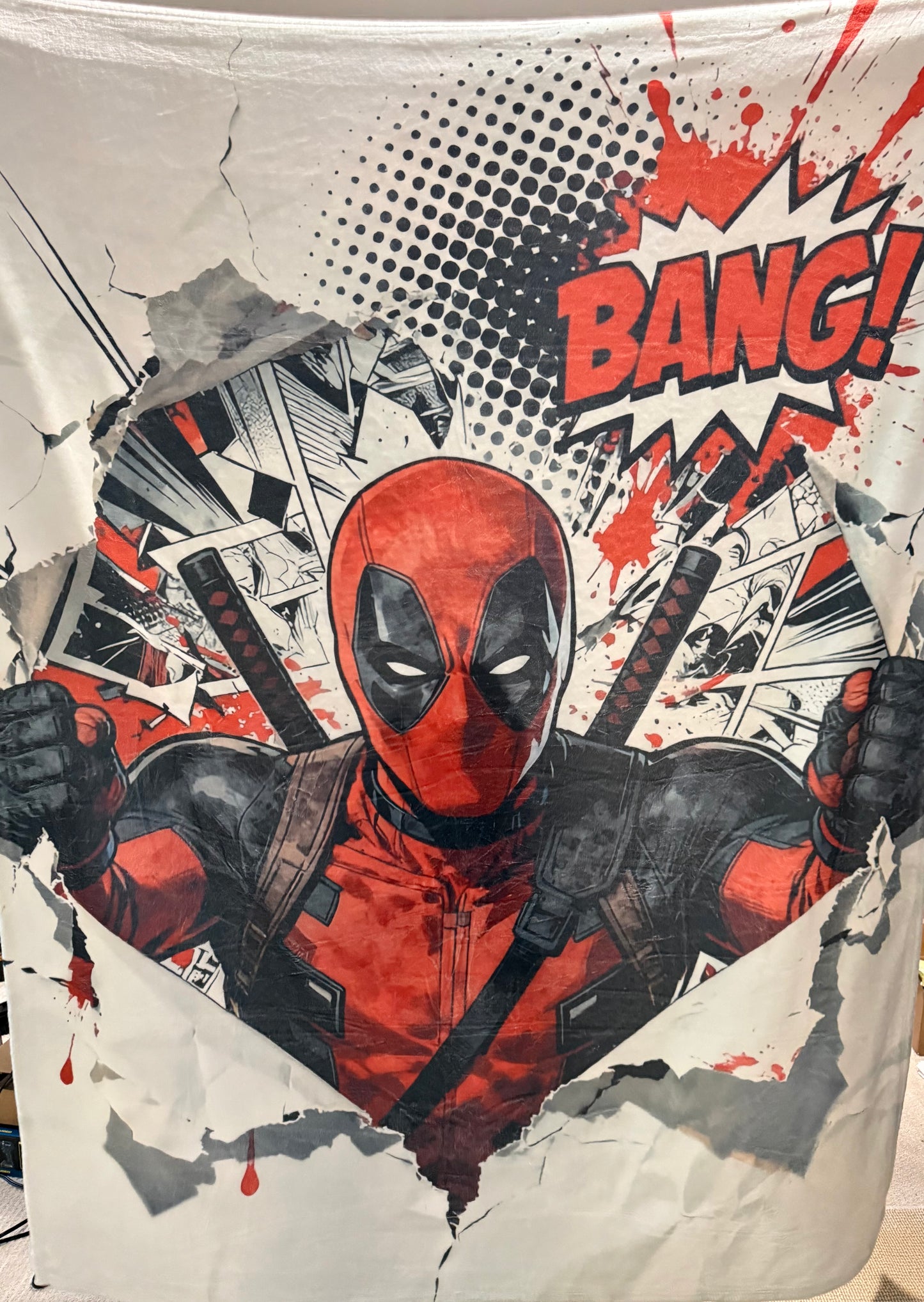 DEADPOOL BLANKET