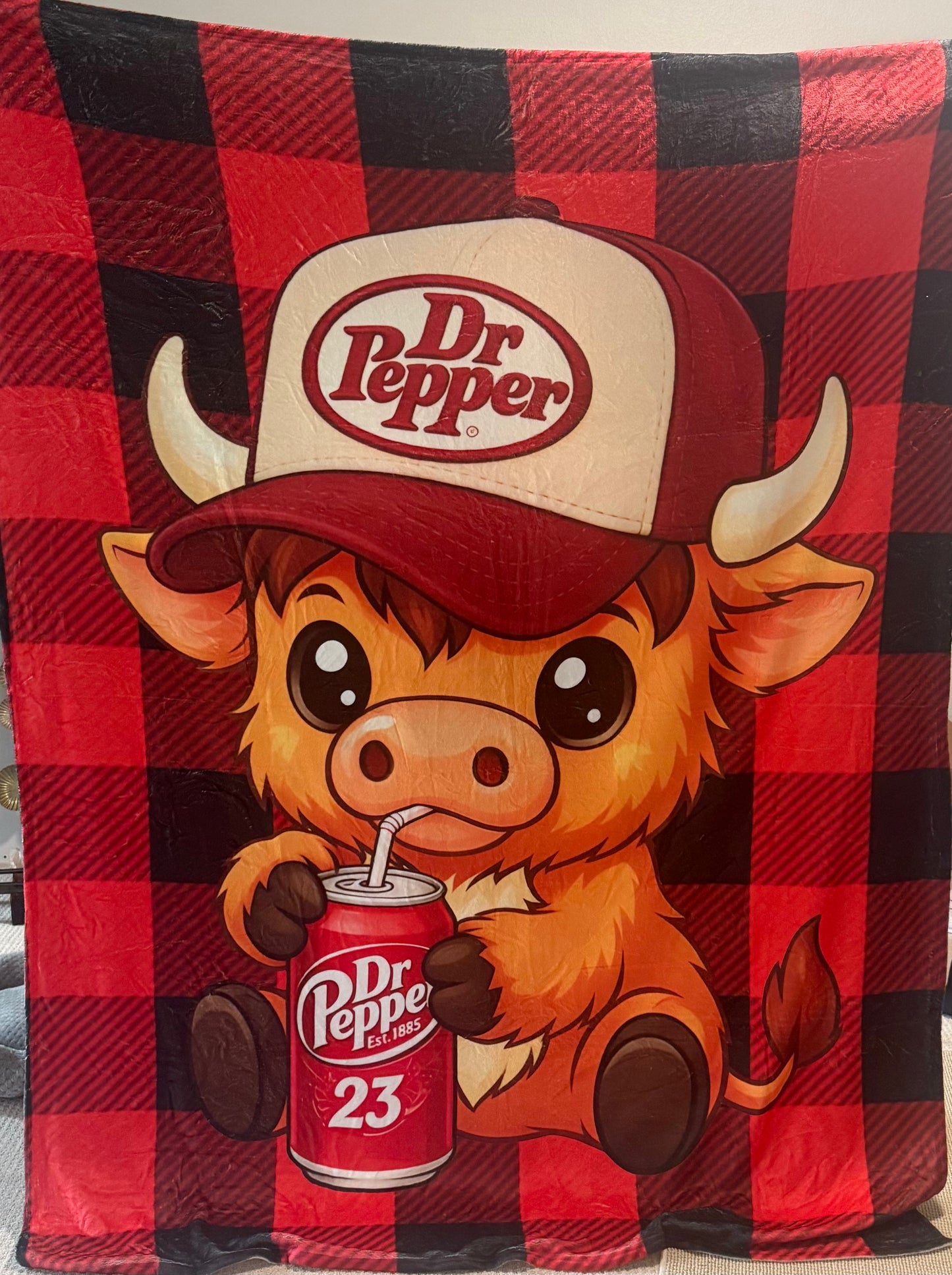  DR PEPPER PLATTED HIGHLAND COW