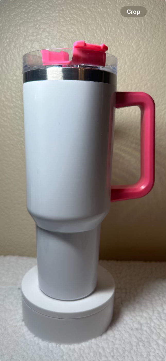 32oz Stainless Steel Handle Tumbler