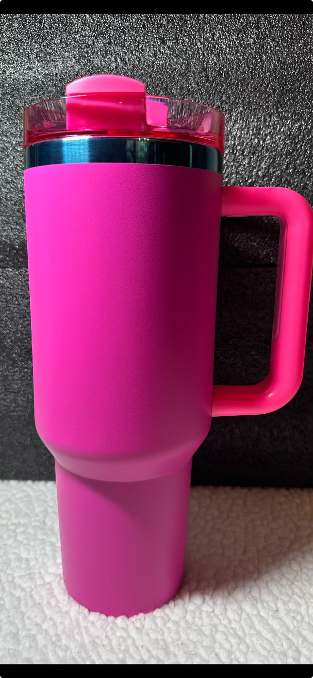 32oz Stainless Steel Handle Tumbler