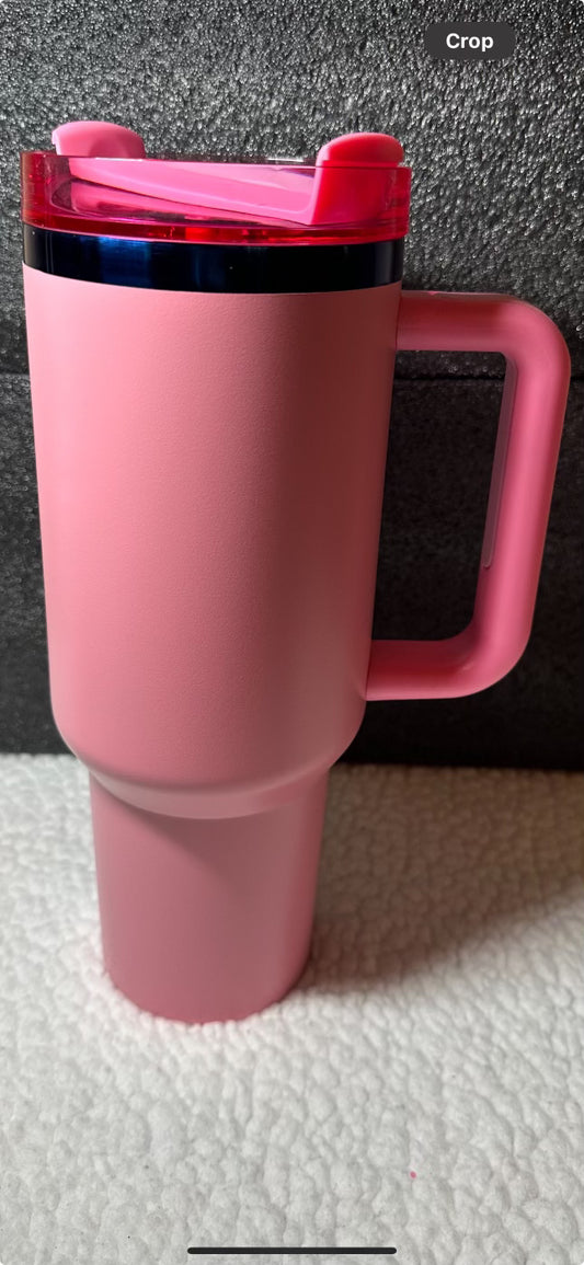 32oz Stainless Steel Handle Tumbler