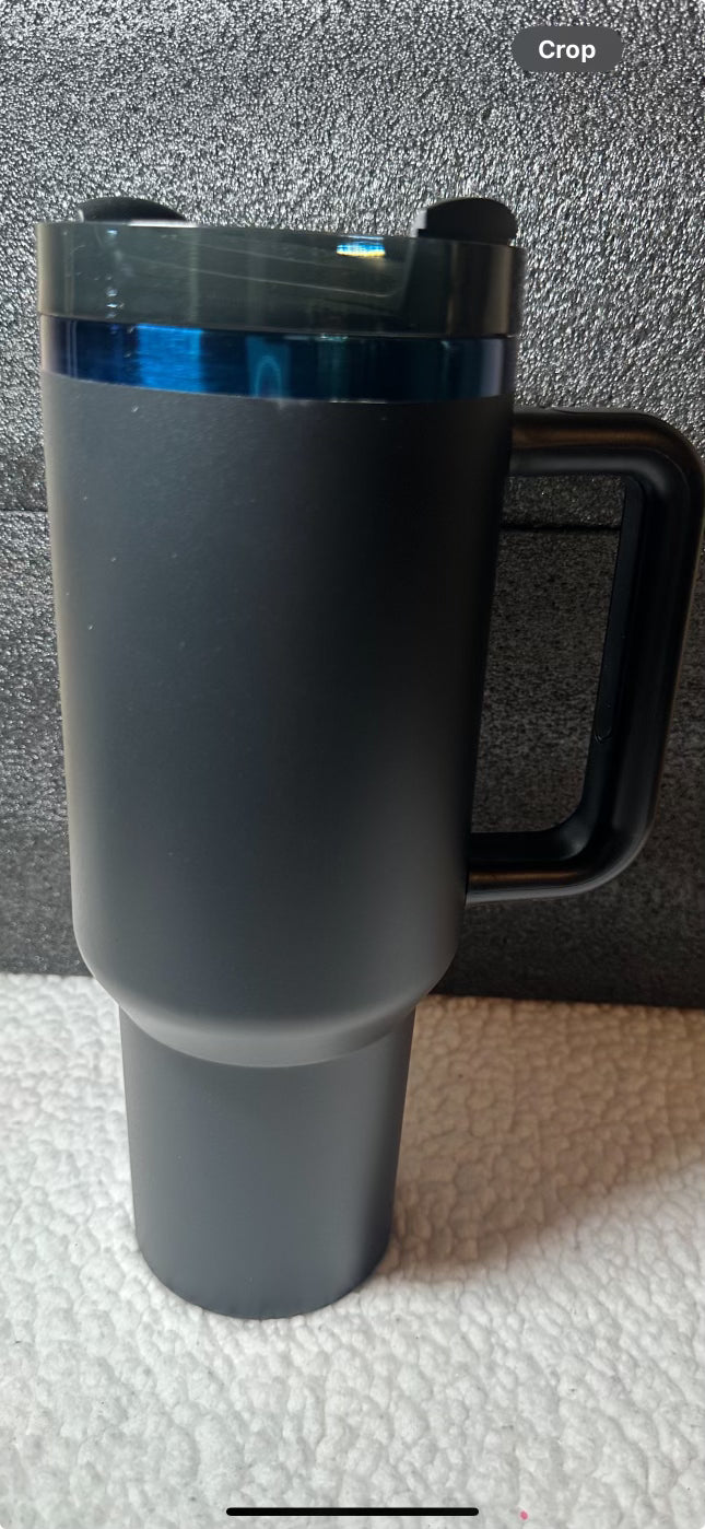 32oz Stainless Steel Handle Tumbler
