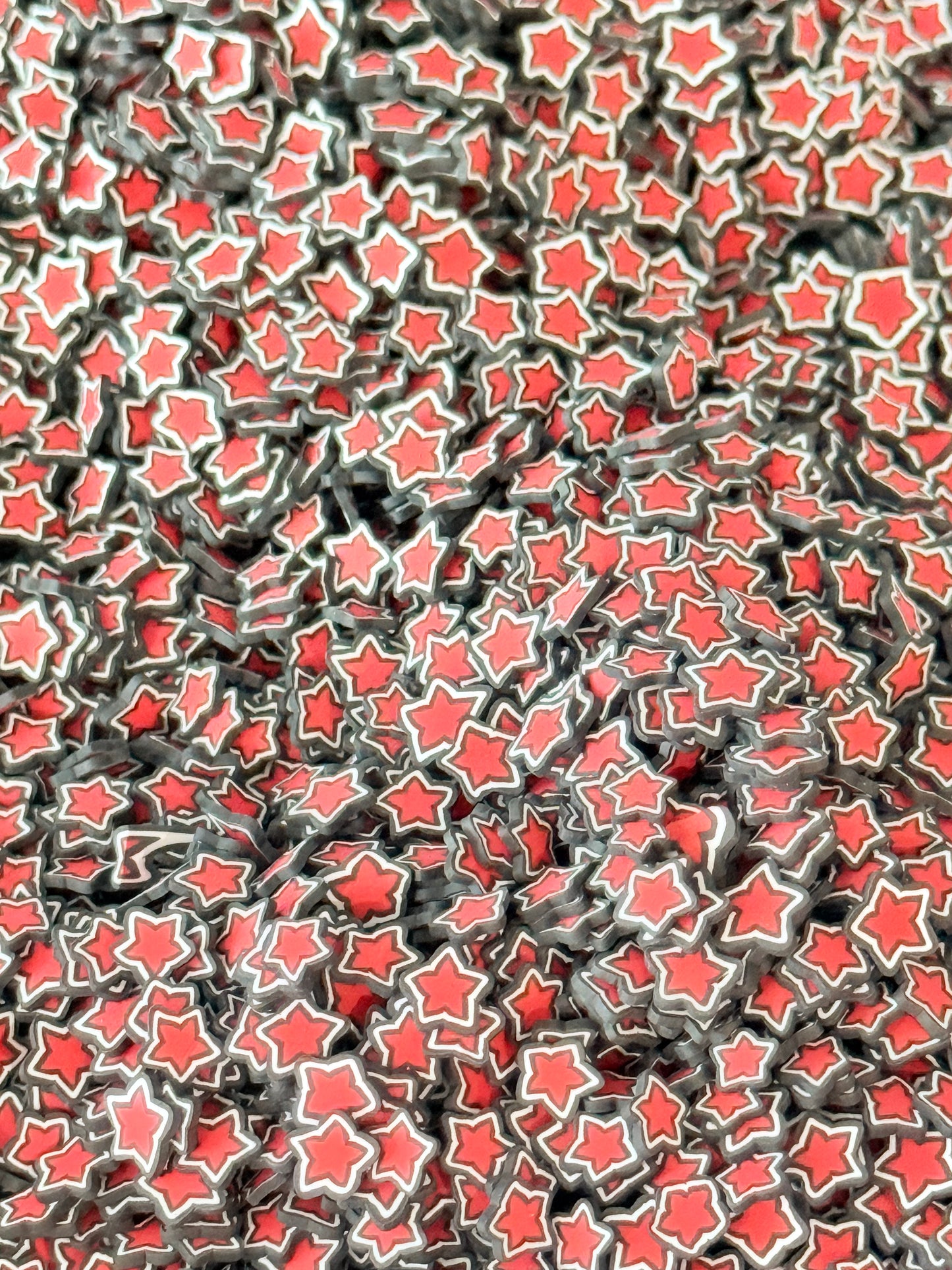 2088 BLACK AND RED STARS