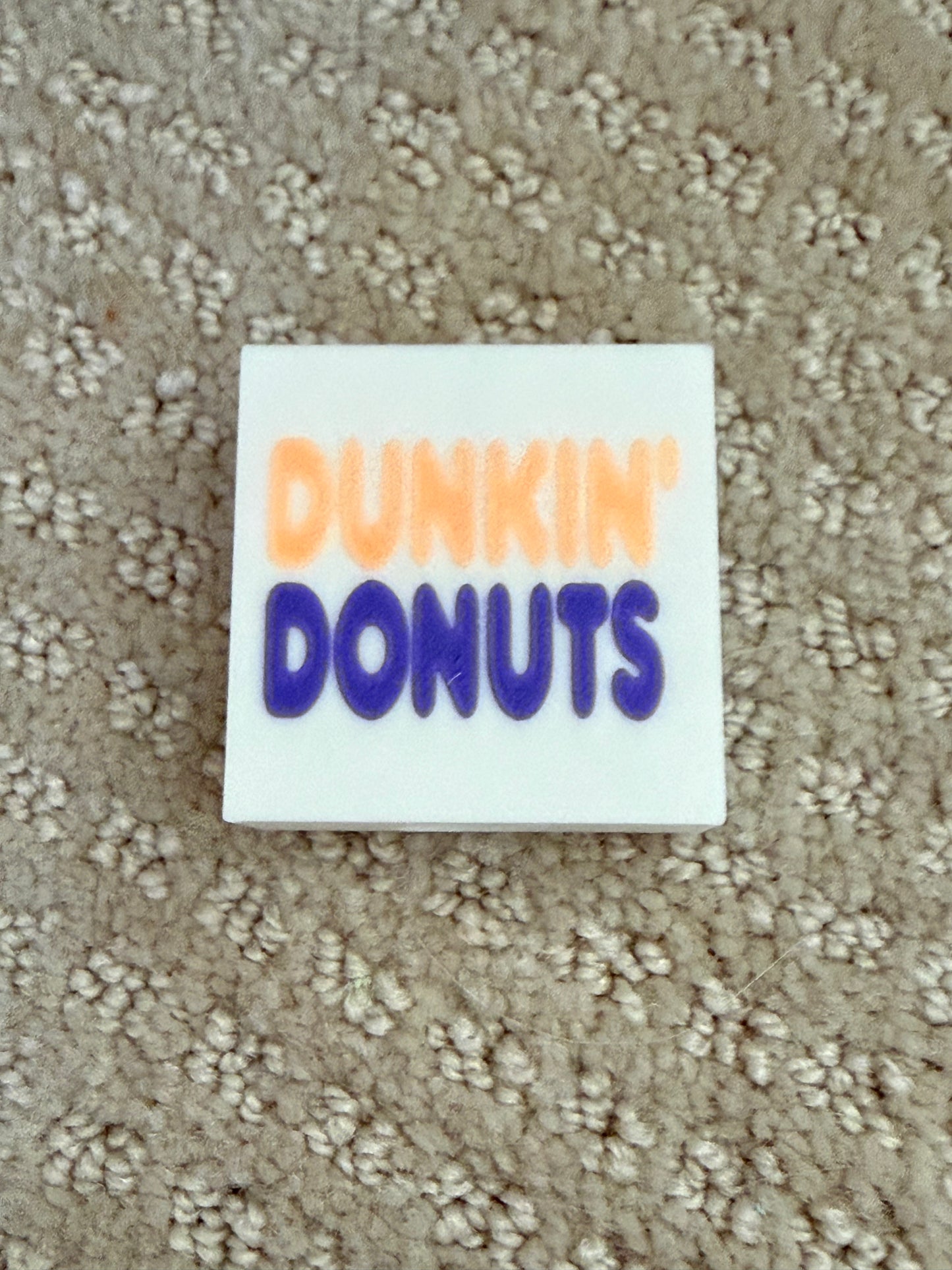 Straw Huggies DUNKIN’ DONUTS
