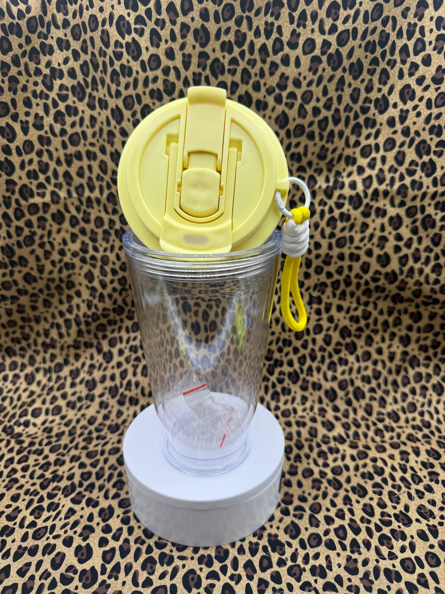 16oz MUG YELLOW ACRYLIC SNOW GLOBE (Copy)