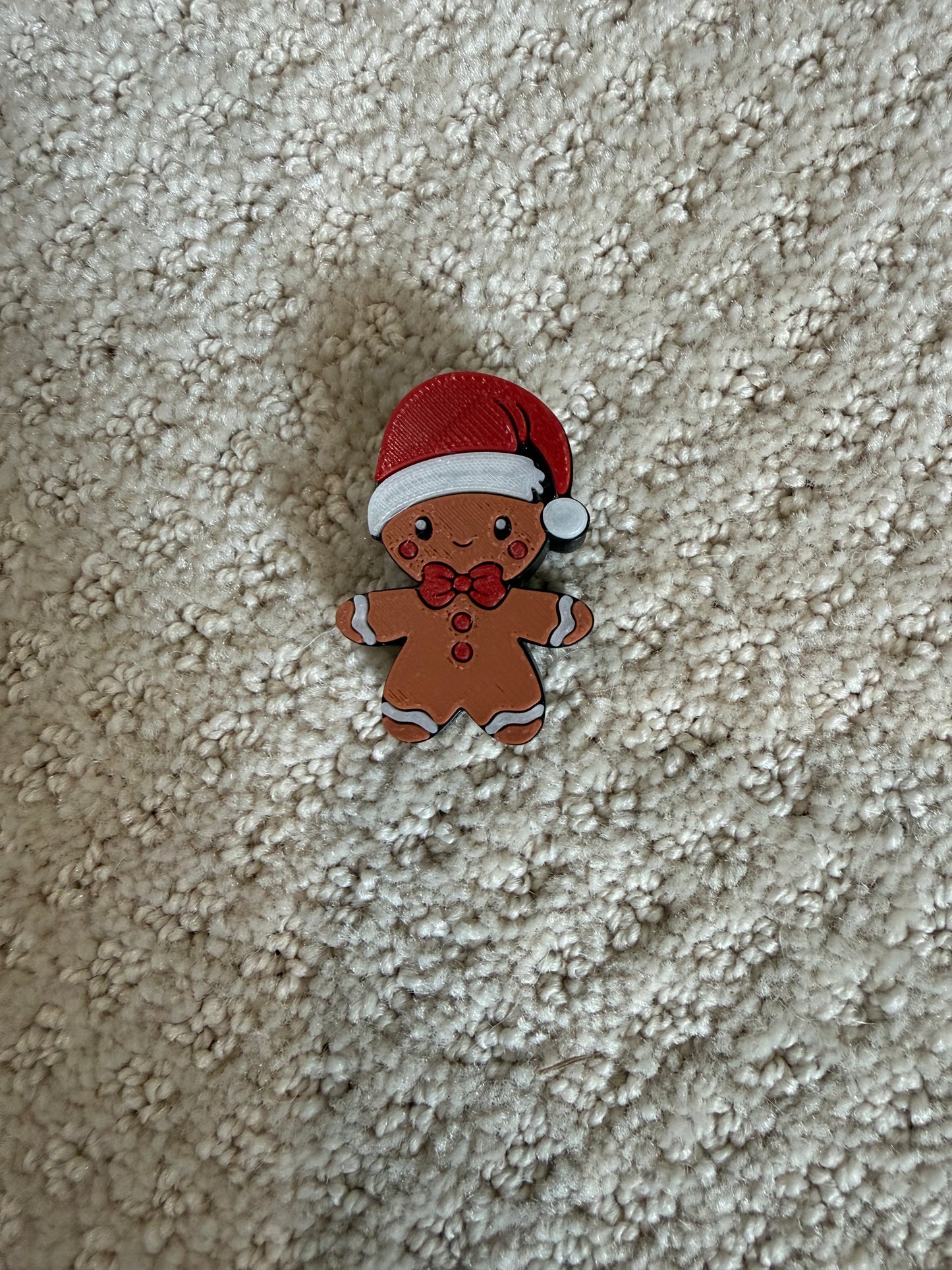 CHRISTMAS GINGERBREAD MAN STRAW HUGGIES