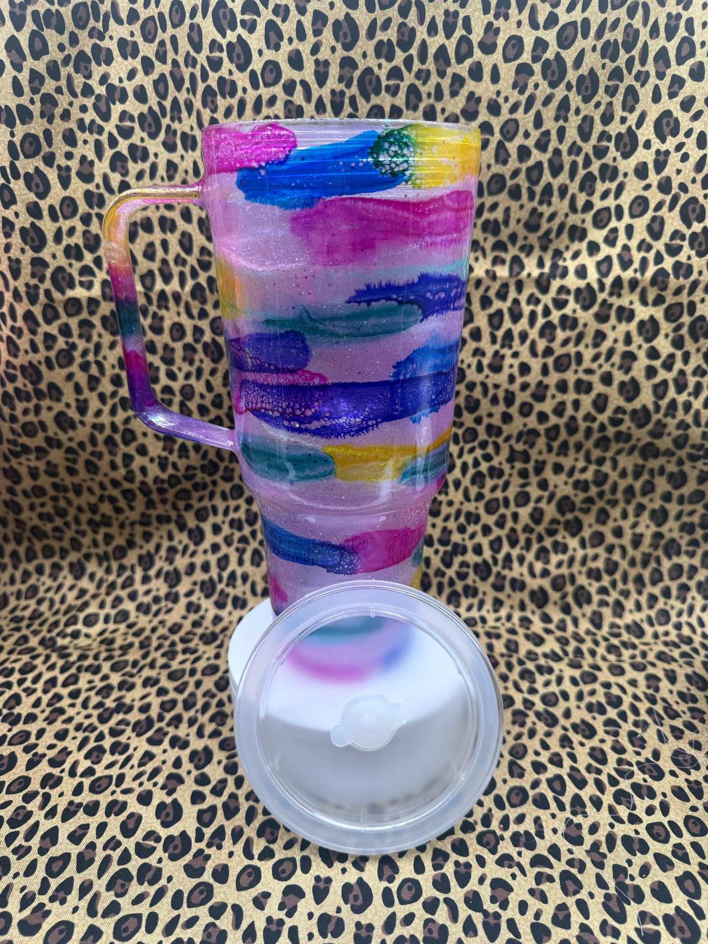 #6 30oz EPOXY SNOW GLOBE TUMBLER