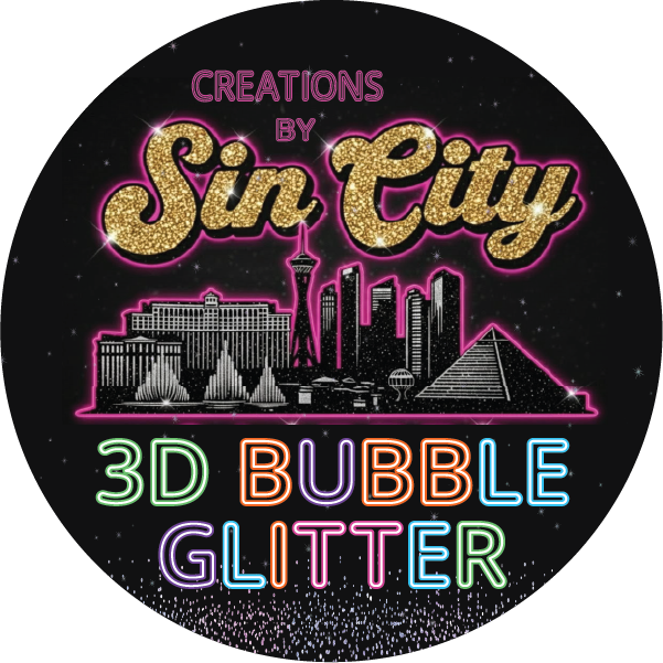 3D Bubble Glitter