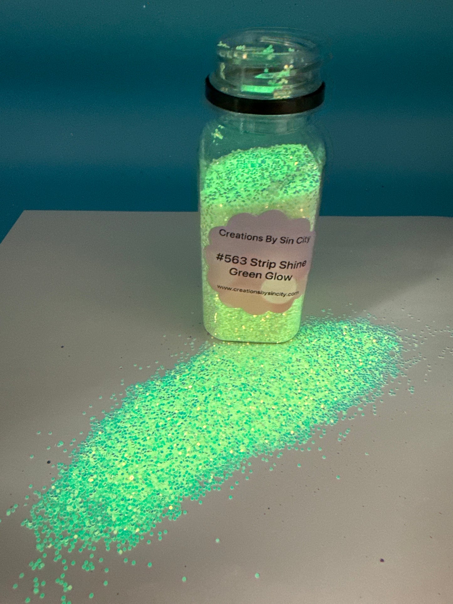 #563 STRIP SHINE GREEN GLOW