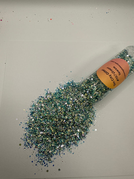 #157 Green Sparkle