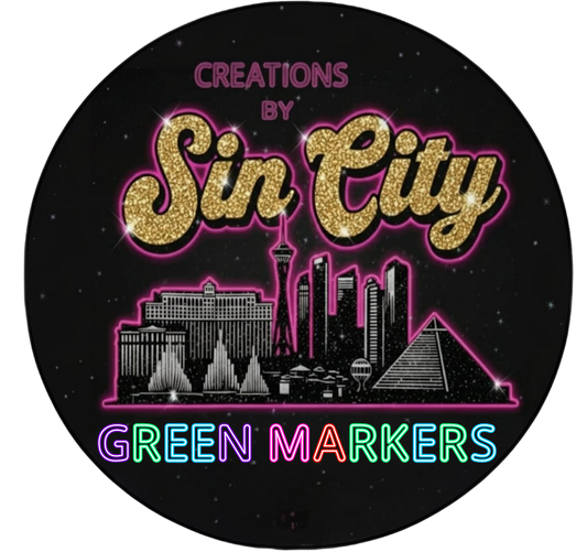 Green Permanent Writing Marker