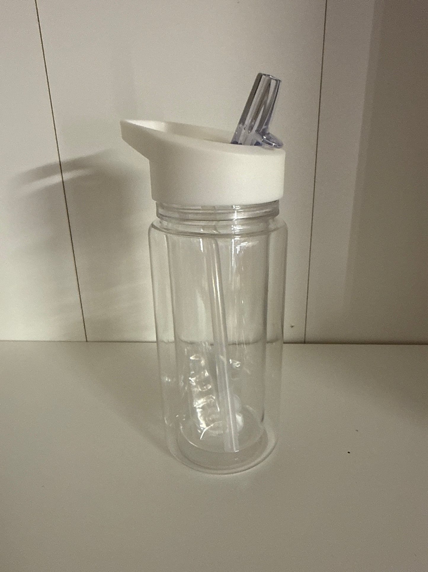 Kids Sports Bottle White SNOW GLOBE (Lava Approved)