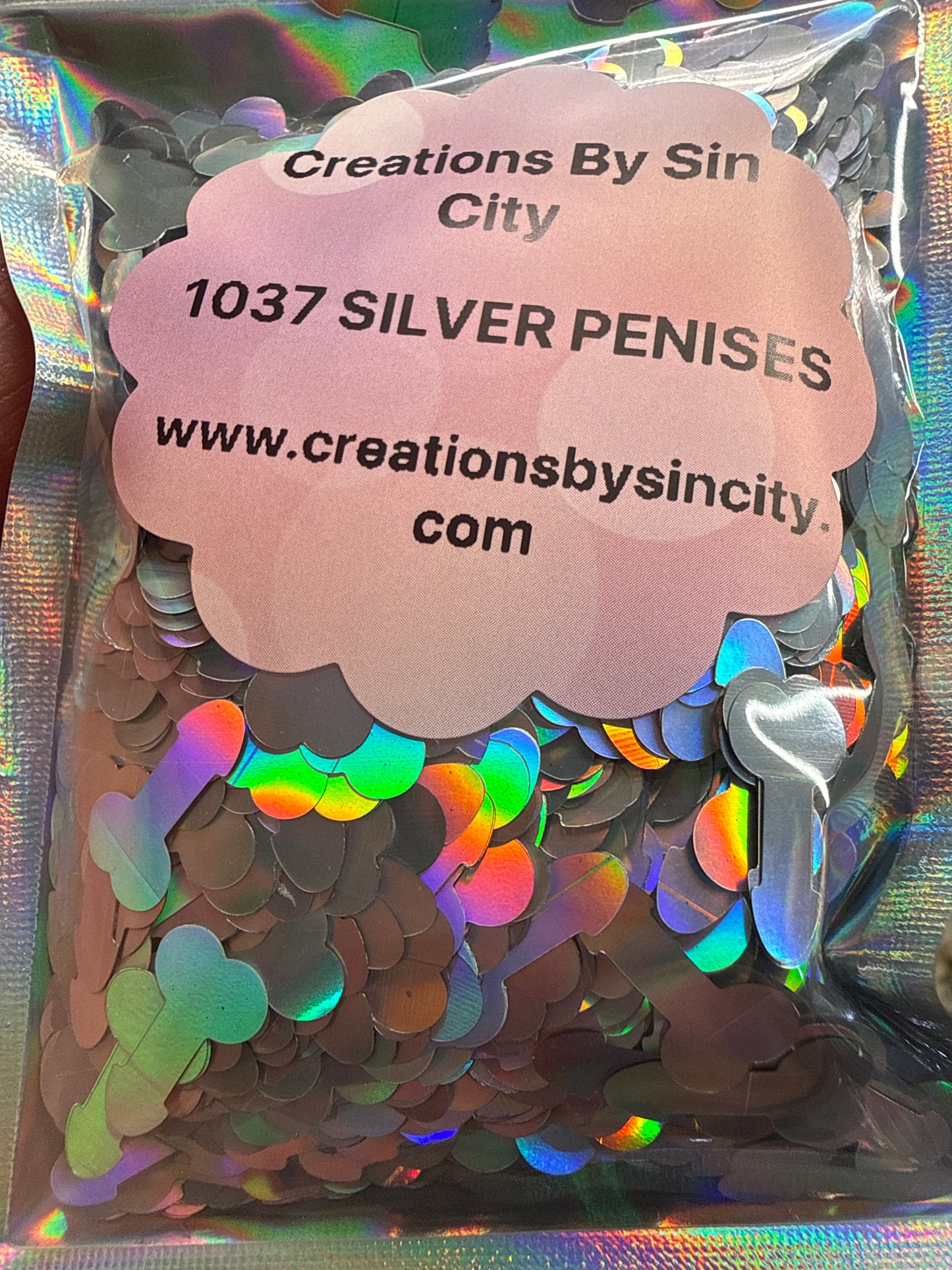 1037 SILVER PENISES