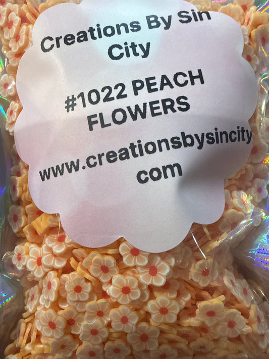 #1022 PEACH FLOWERS