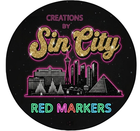 Red Permanent Writing Marker