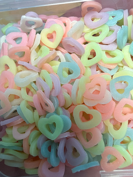 #1001 GLOW IN THE DARK HEARTS