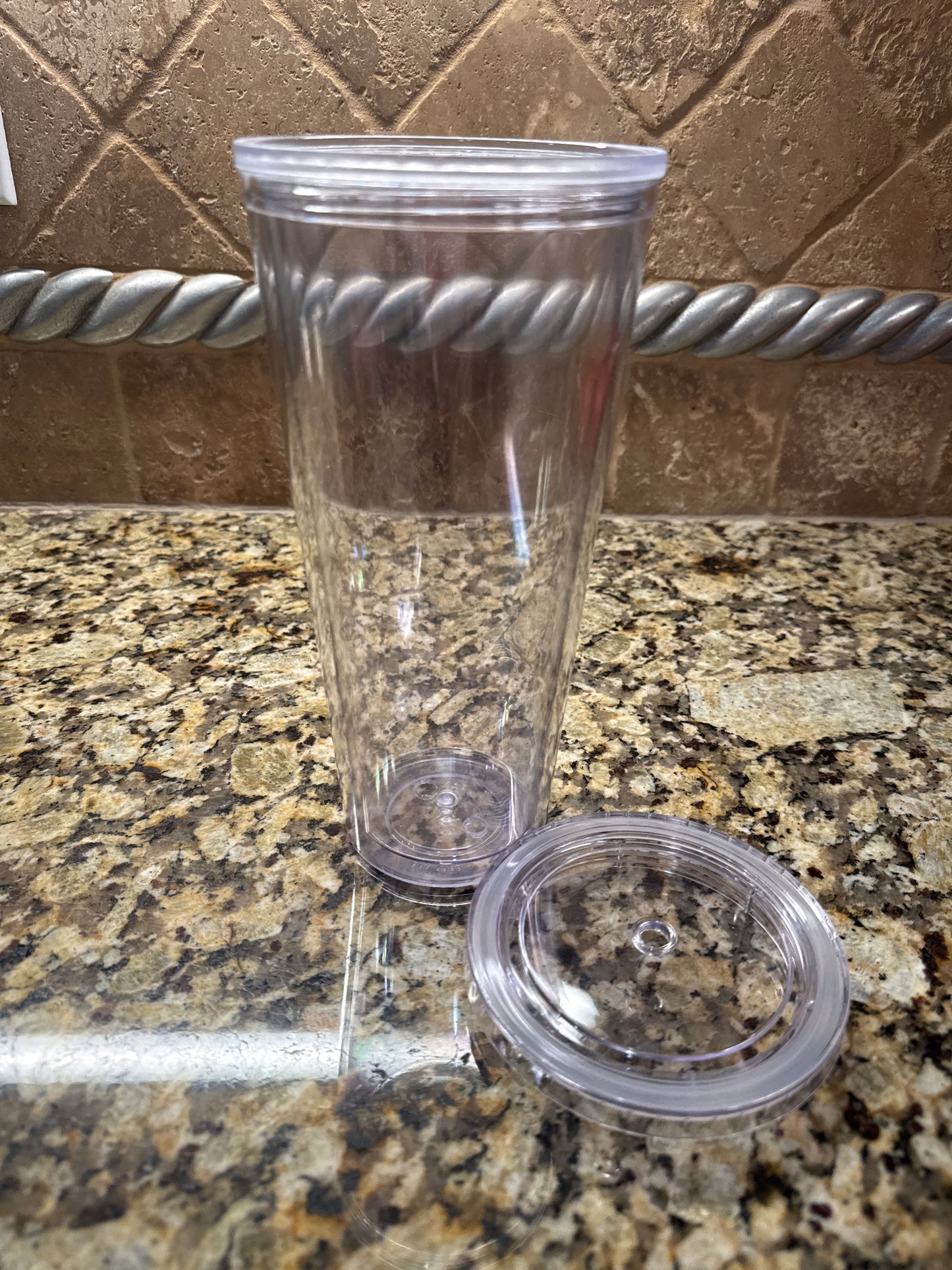 32oz Snow Globe Tumbler (Lava Approved)