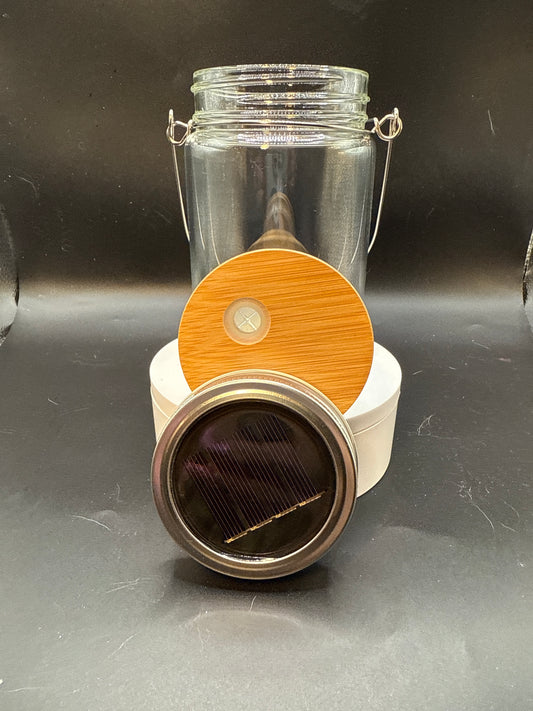 Solar snow globe cup 13oz GLASS solar snow globe cup