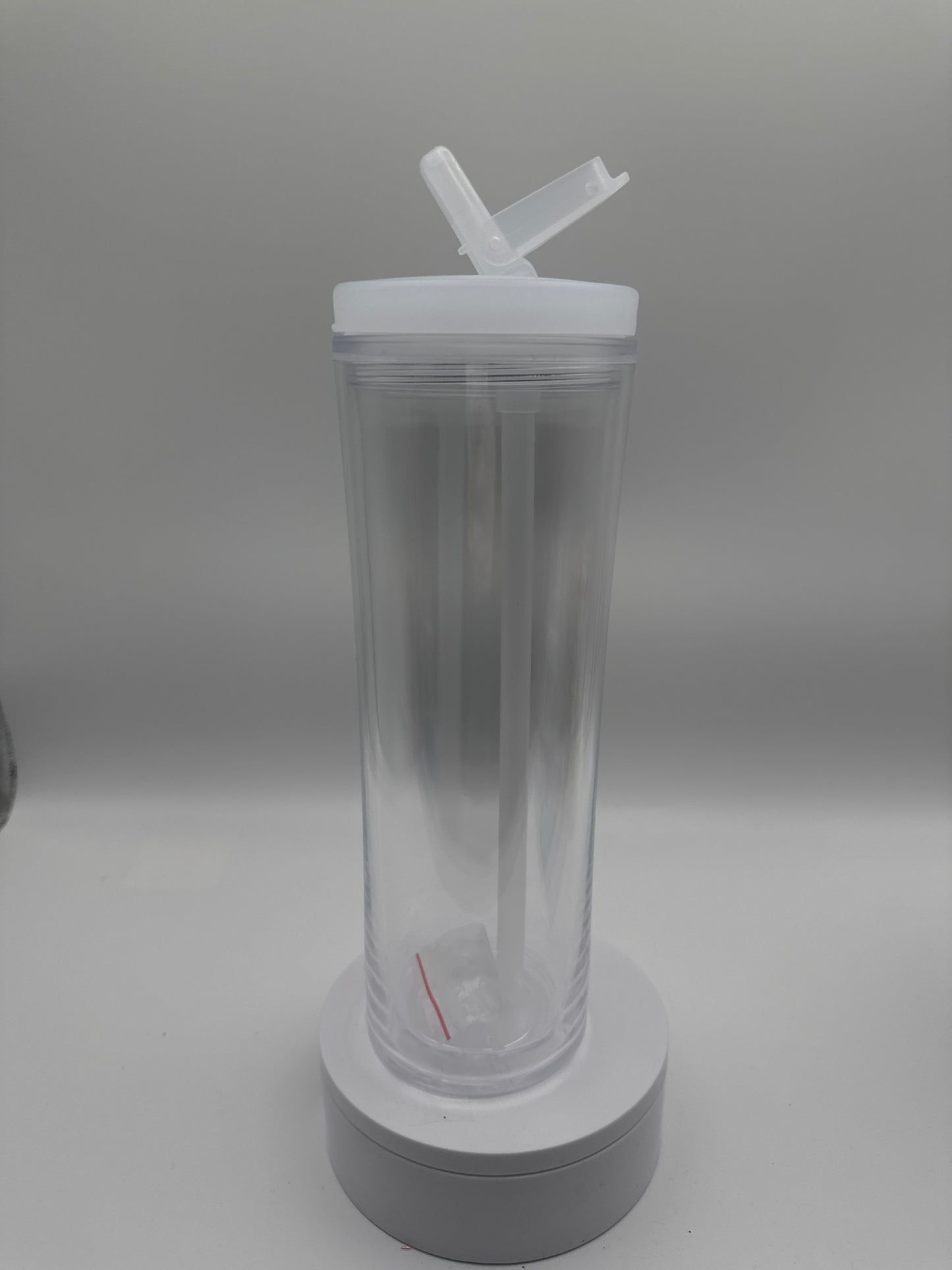20 oz sports water bottle SNOW GLOBE (NO LAVA)