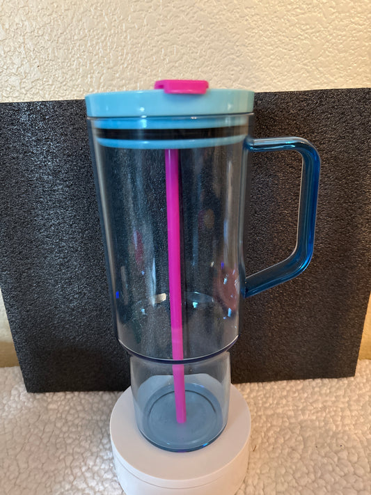40oz Acrylic Tumbler-Light Blue