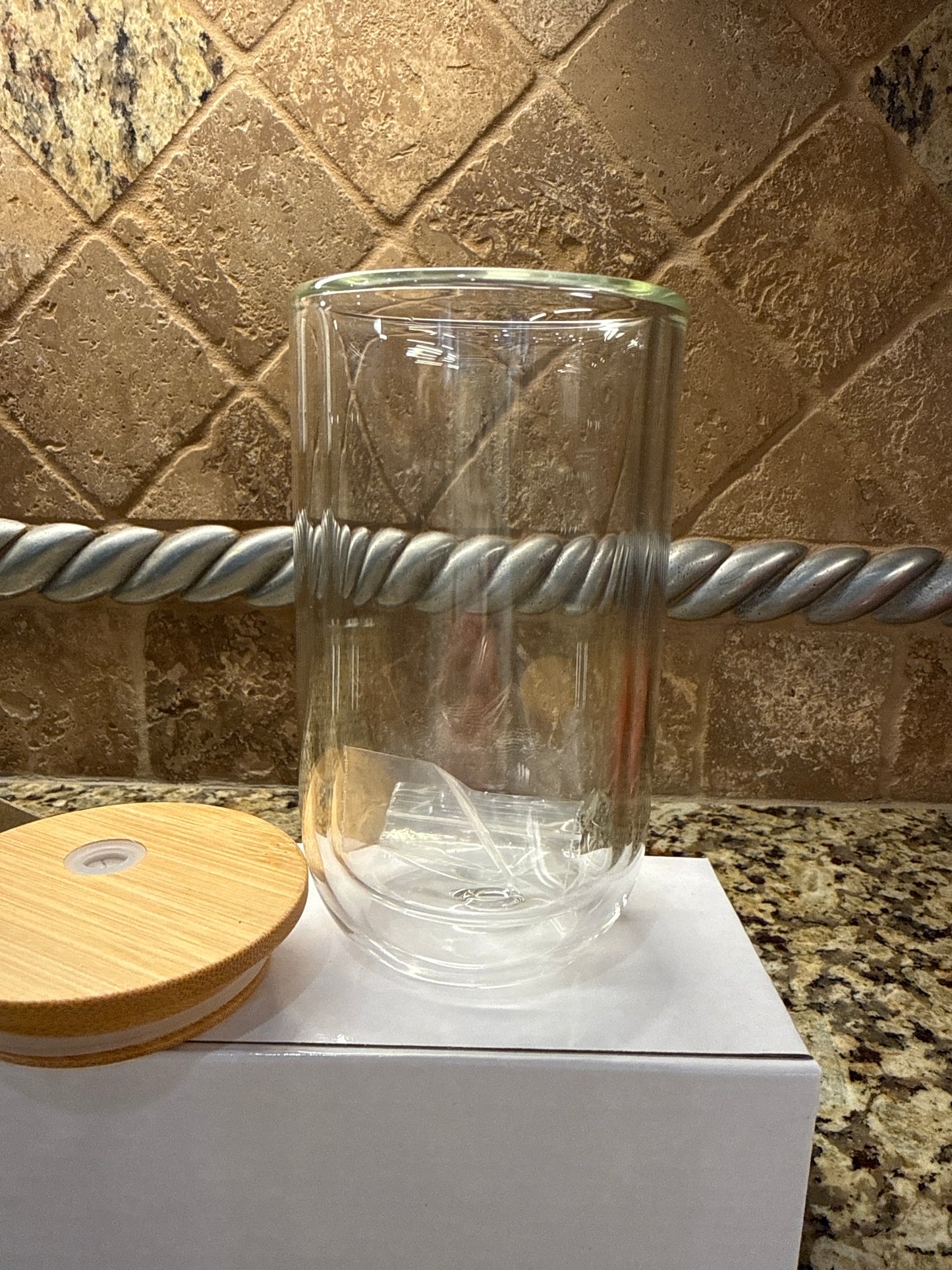 15 oz Egg Cup Glass Snow Globe