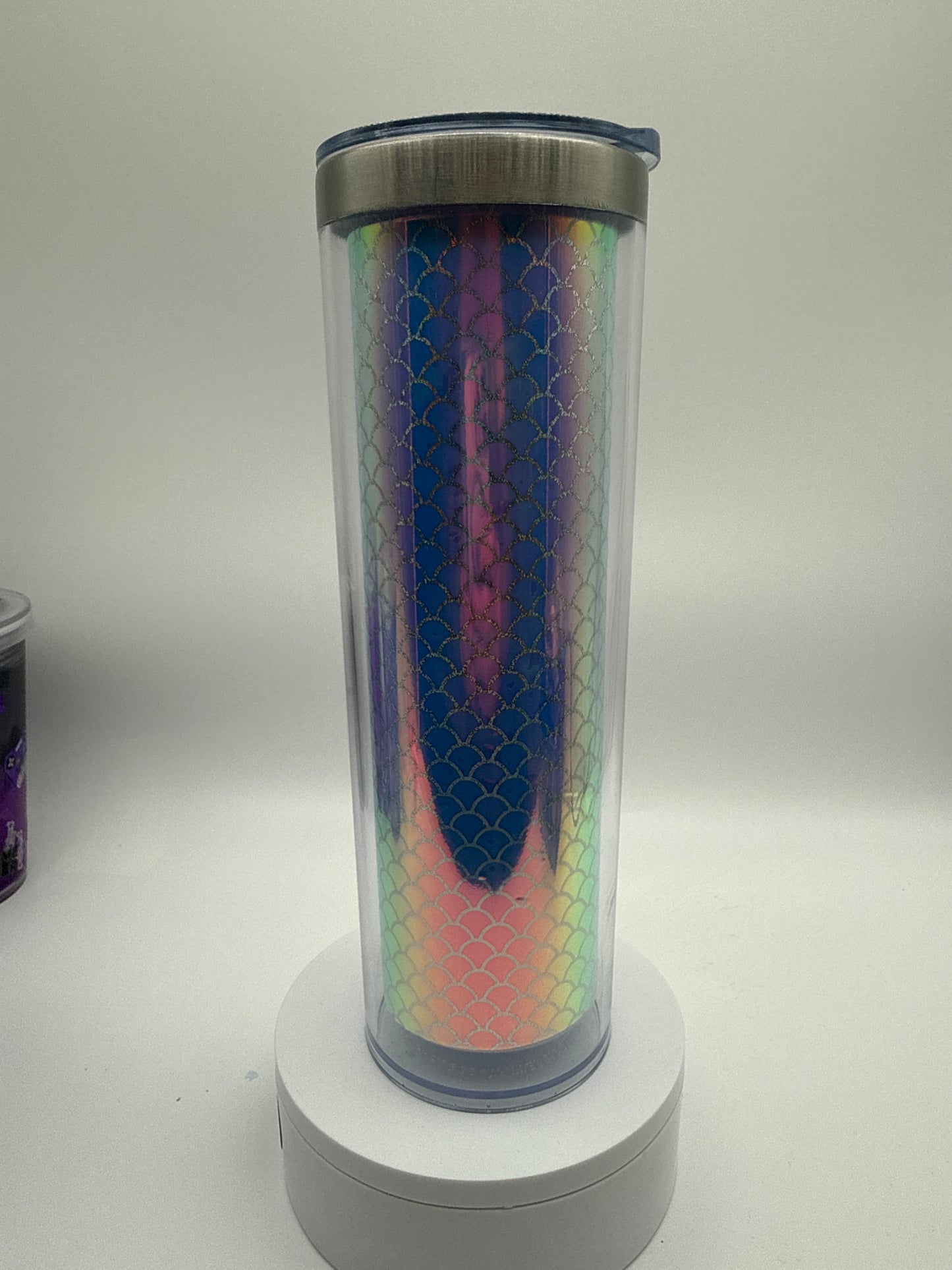 STAINLESS STEEL SNOW GLOBE 20 oz