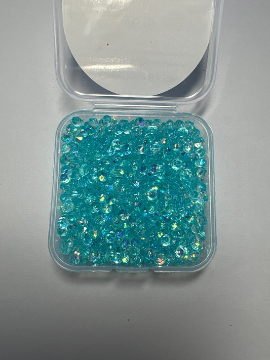 #618 TEAL DIAMONDS