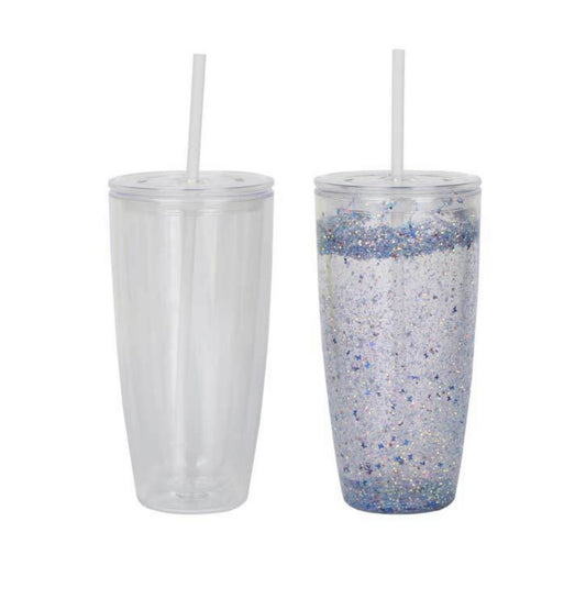 25 oz Acrylic Snow Globe Tumbler (LAVA APPROVED)