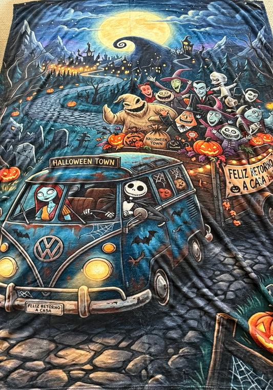 NIGHTMARE BEFORE CHRISTMAS SUPER SOFT BLANKET