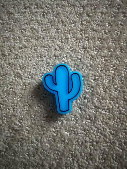 CACTUS STRAW HUGGY BLUE