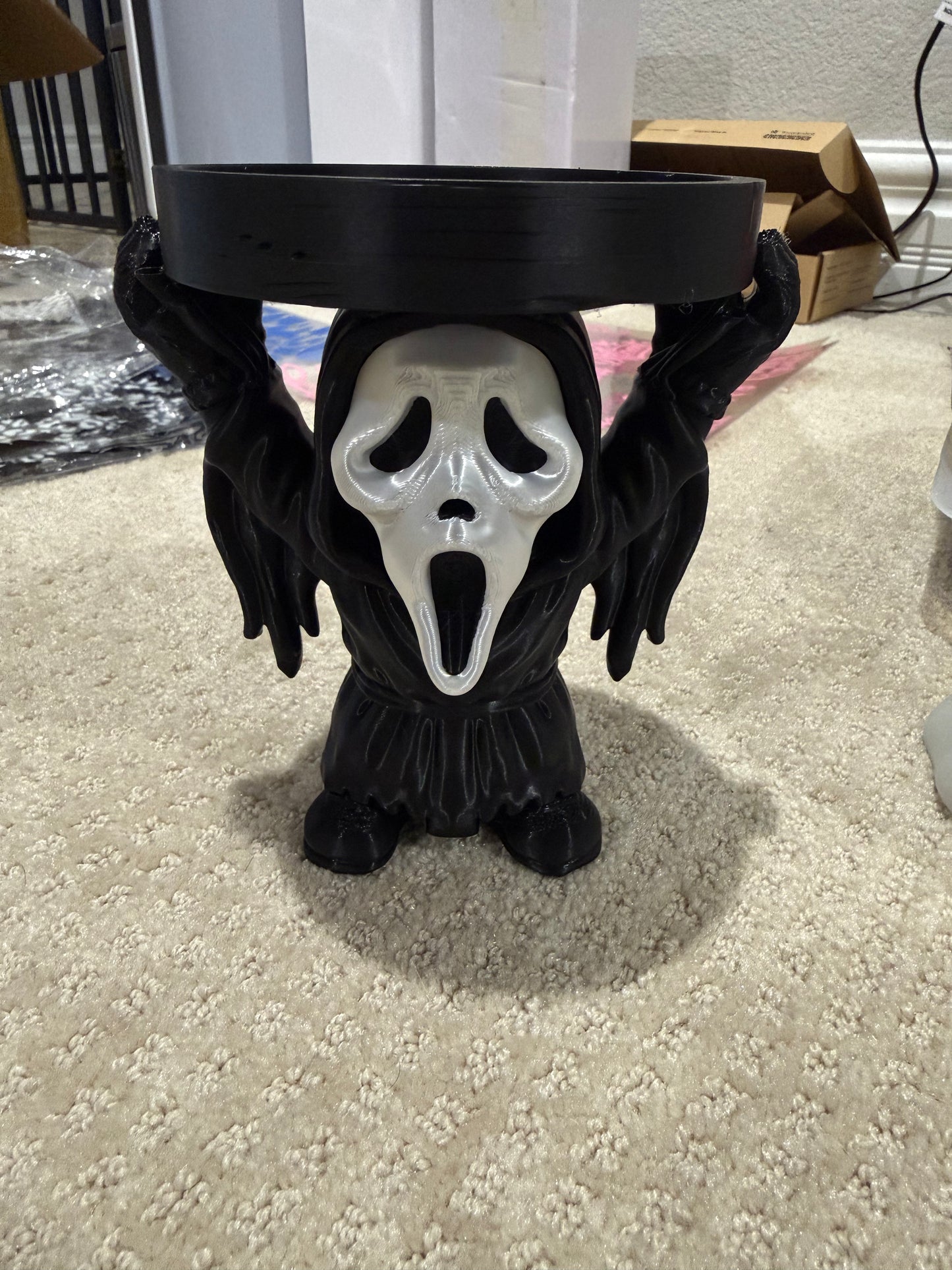 GHOSTFACE CANDLE HOLDER