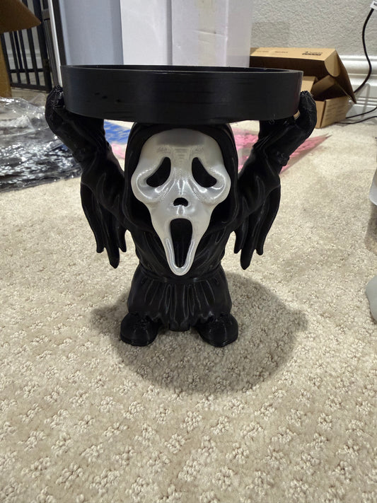 GHOSTFACE CANDLE HOLDER