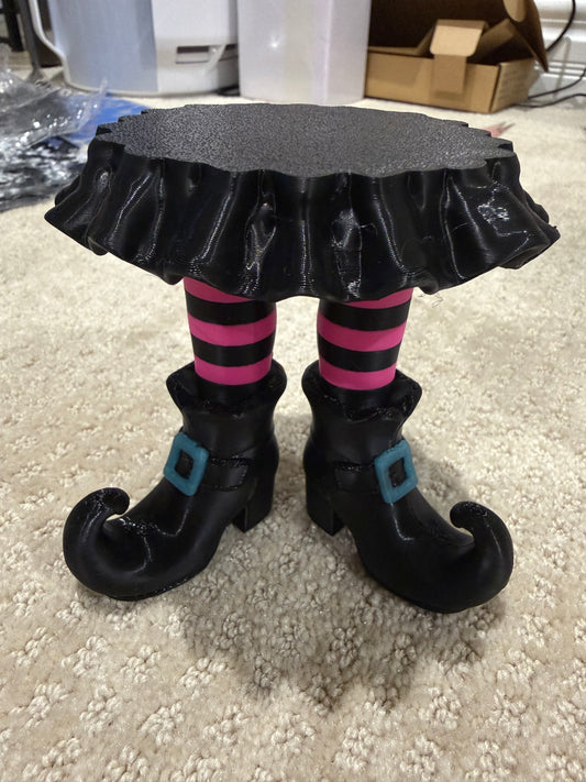 CUTE WITCH FEET CANDLE HOLDER