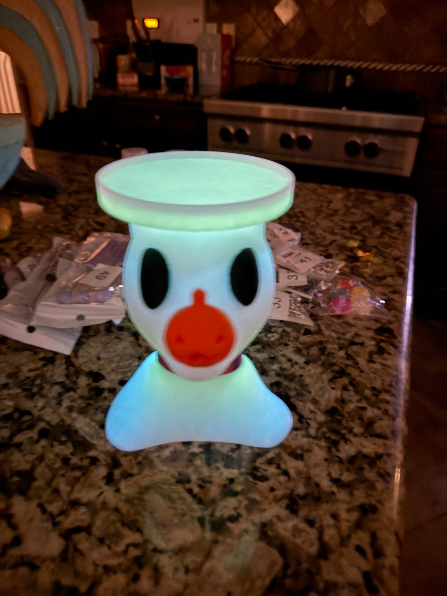 ZERO GLOW IN THE DARK CANDLE HOLDER