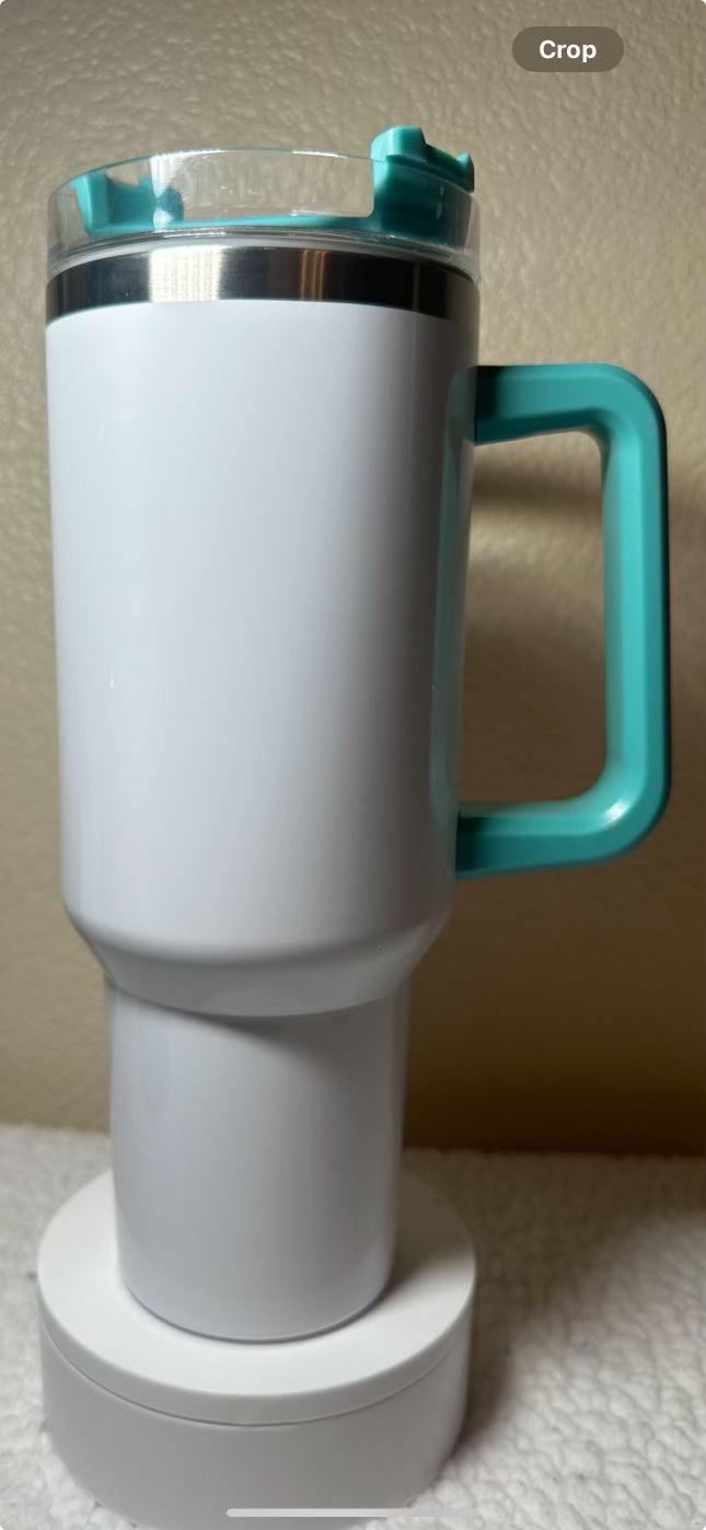 32oz Stainless Steel Handle Tumbler
