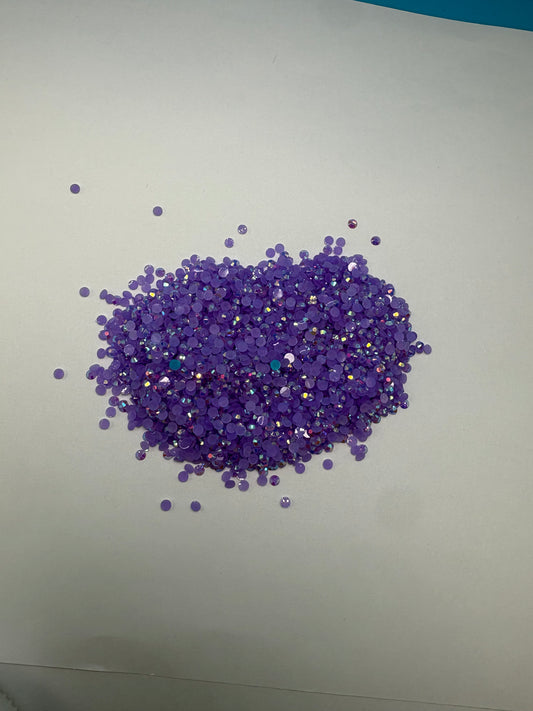 #585 VIOLET ICE RHINESTONES 3MM