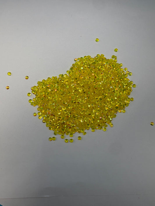#588 HONEY CRYSTAL RHINESTONES 4MM