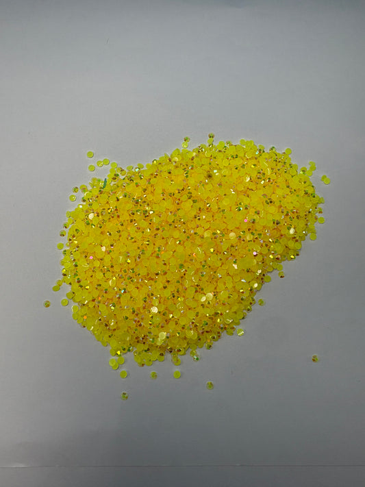 #596 PINEAPPLE POP RHINESTONES 4MM