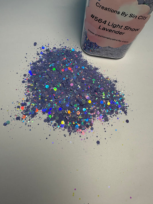 #564 Light Show Lavender