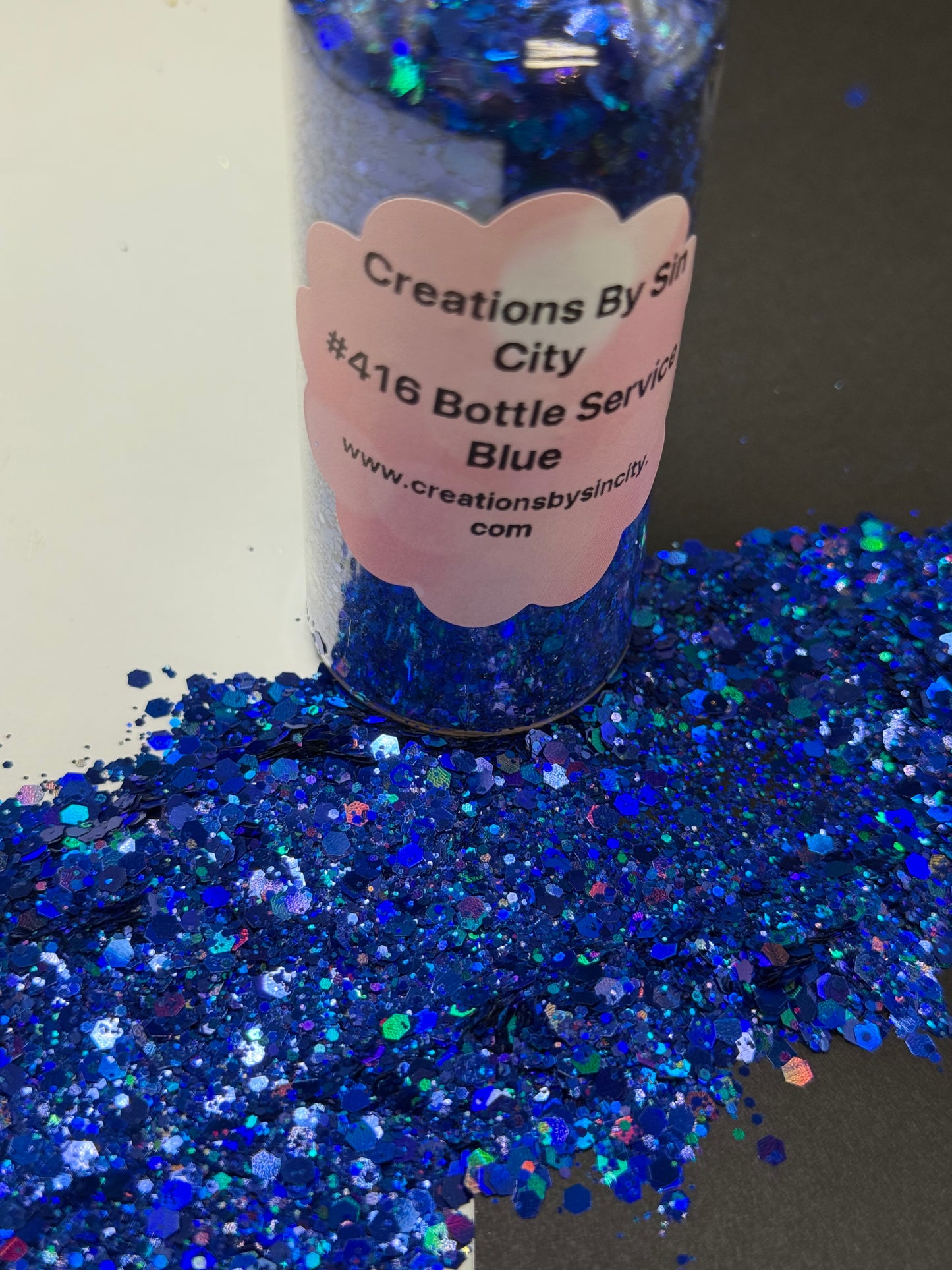 #416 Bottle Service Blue