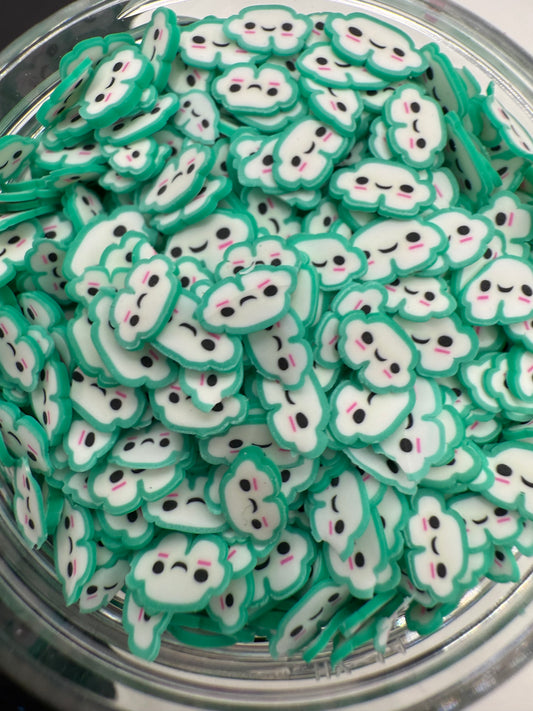 #504 GREEN CLOUDS