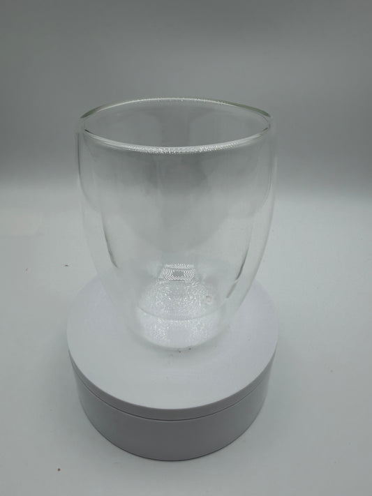 12oz GLASS NO LID SNOW GLOBE CUP (NO LAVA)