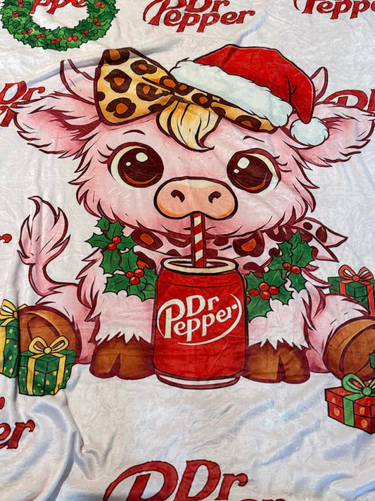 CHRISTMAS DP HIGHLAND COW