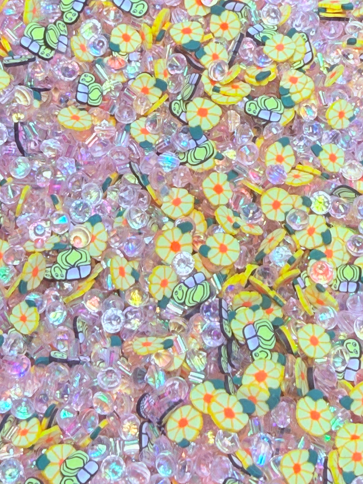 2018 FLOWERS, BEES, PINK Gems